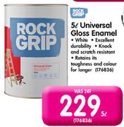 Rock Grip 5ltr Universal Gloss Enamel