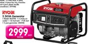 Ryobi 2.5KVA Generator Each