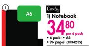 Croxley Notebook-Per 6 Pack
