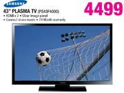 Samsung 43" Plasma TV (PS43F4000)