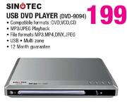 Sinotec USB DVD PLAYER (DVD-9094)