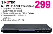 Sinotec 5.1 DVD PLAYER (DVD-4012USB)
