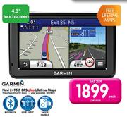 Garmin Nuvi 2495LT GPS Plus Lifetime Maps