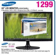Samsung 20" LED Monitor-Each