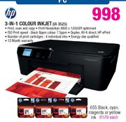 HP 3 In 1 Colour Inkjet-(IA 3525) Each