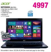Acer Notebook-(V3-731) Each