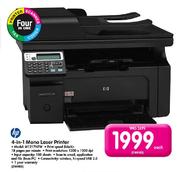 HP 4-In-1 Mono Laser Printer(M1217NFW)