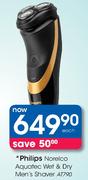 Philips Norelco Aquotec Wet & Dry Men's Shaver (AT790)