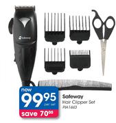 Safeway Hair Clipper Set Per Set (PIA1443)