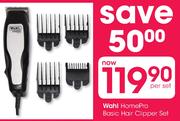 Wahl Homepro Basic Hair Clipper-Per Set