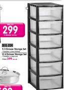  BigJim 6 Drawer Storage Set