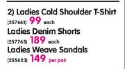 Legend Ladies Cold Shoulder T-Shirt -Each