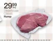 Steakhouse Classic Rump-300g