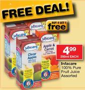 Infacare 100% Pure Fruit Juice-200ml