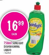 Sunlight Dishwashing Liquid Assorted-750ml