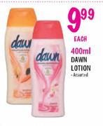 Dawn Lotion Assorted-400ml each