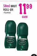 Brut Roll-On Assorted-50ml each