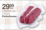 Steakhouse Classic Porterhouse per 300g