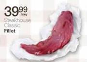 Steakhouse Classic Fillet Per 300g