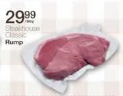 Steakhouse Classic Rump Per 300g