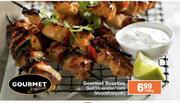 Gourmet Sosaties Bief/Hoender/Vark(Voorafverpak) Per 100g