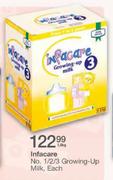 Infacare No. 1/2/3 Growing-Up Milk, Each-1.8kg