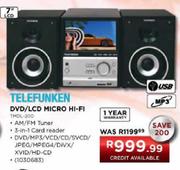 Telefunken DVD/LCD Micro Hi-Fi (TMCL-200)