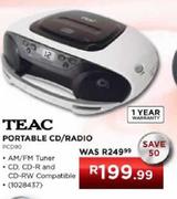 Teac Portable CD/Radio (PCD90)