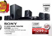 Sony 5.1 DVD Home Theatre System (DAV-TZ130/S)