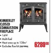 Kimberley Closed Combustion FirePlace-14W