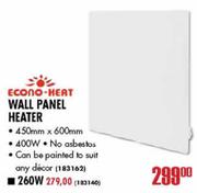 Econo Heat Wall Panel Heater-260W