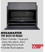 MegaMaster 700 Built In Braai