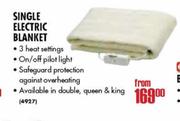 Single Electric Blanket