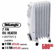 Delenghi 7 Fin Oil Heater