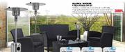 Alaska Wicker 4Piece Antique Sofa Set-Per Set