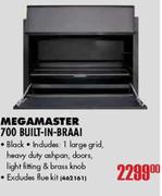 Megastar 700 Built-In-Braai