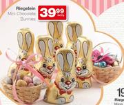 Riegelein Mini Chocolate Bunnies-6 x 30g