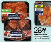Farmer Brown Fresh Spatchcock Chicken Assorted Per Kg