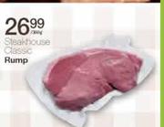 Steakhouse Classic Rump-Per 300g
