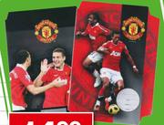 Manchester United A4 Book Jackets -5 Pack