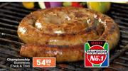 Championship Boerewors (Thick & Thin)-per kg