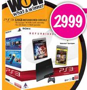 PS3 320GB Refurbished Console
