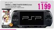 PSP Console + Street Fighter Bundle(E1000)