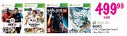 XBOX 360 Games-Fifa 12,Grand Slam Tennis 2,Mass Effect 3,SSX Each