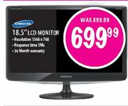 Samsung 18.5" LCD Monitor