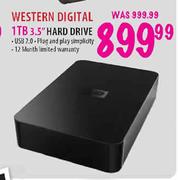 Western Digital 3.5" Hard Drive-1TB