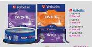 Verbatim 5 Pack DVD-R