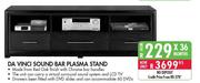 DA Vinci Sound Bar Plasma Stand 
