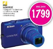 Nikon S6200 Blue  