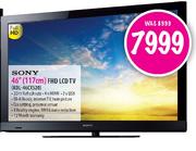 Sony FHD LCD Tv-46"(117cm)